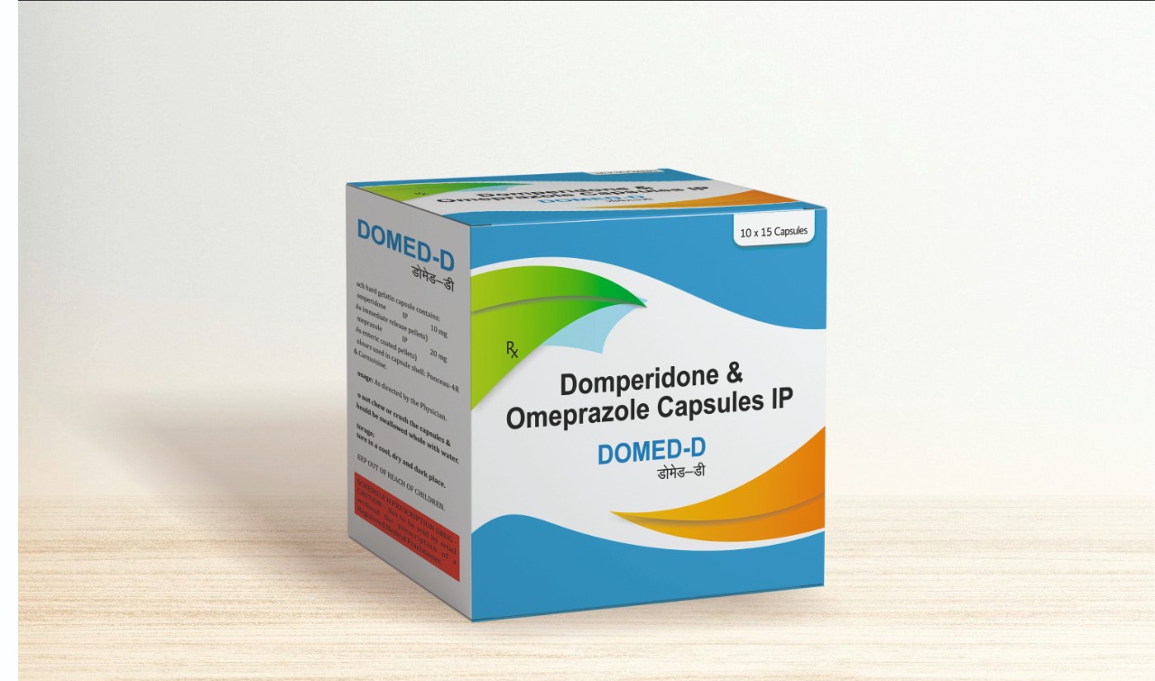 DOMED-D - Omeprazole 20mg + Domperidone 10mg